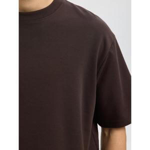 Selected Homme Brown Loose Fit T-Shirt
